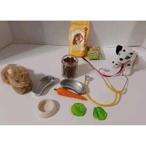 Small our generation doll animal and accessories lot Battat